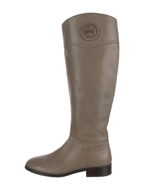 Tory Burch Leather Riding Boots