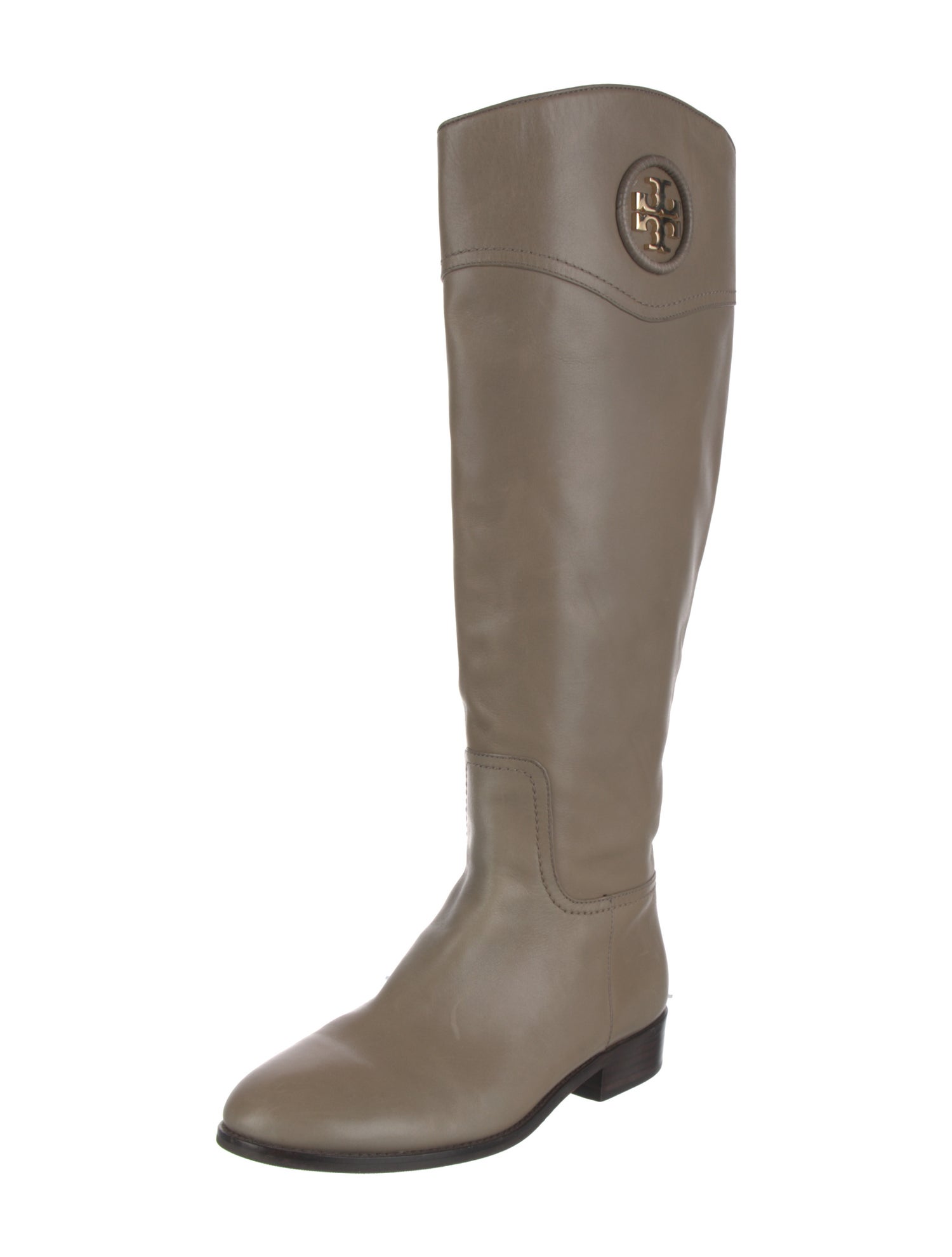 Tory Burch Leather Riding Boots