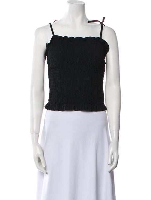 Tory Burch Nylon Square Neckline Crop Top