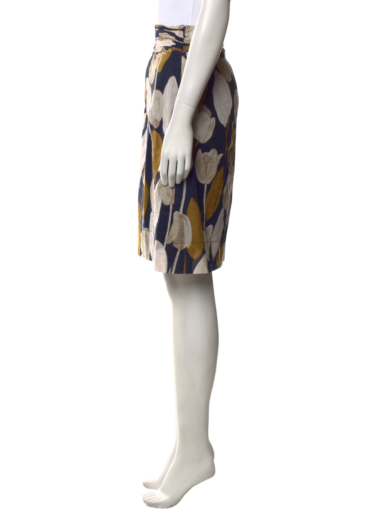 Tory Burch Printed Knee-Length Skirt