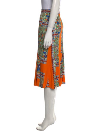 Tory Burch Printed Knee-Length Skirt