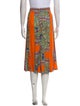 Tory Burch Printed Knee-Length Skirt