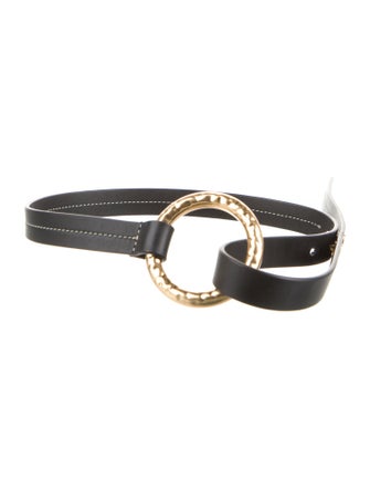 Tory Burch Skinny Leather Belt