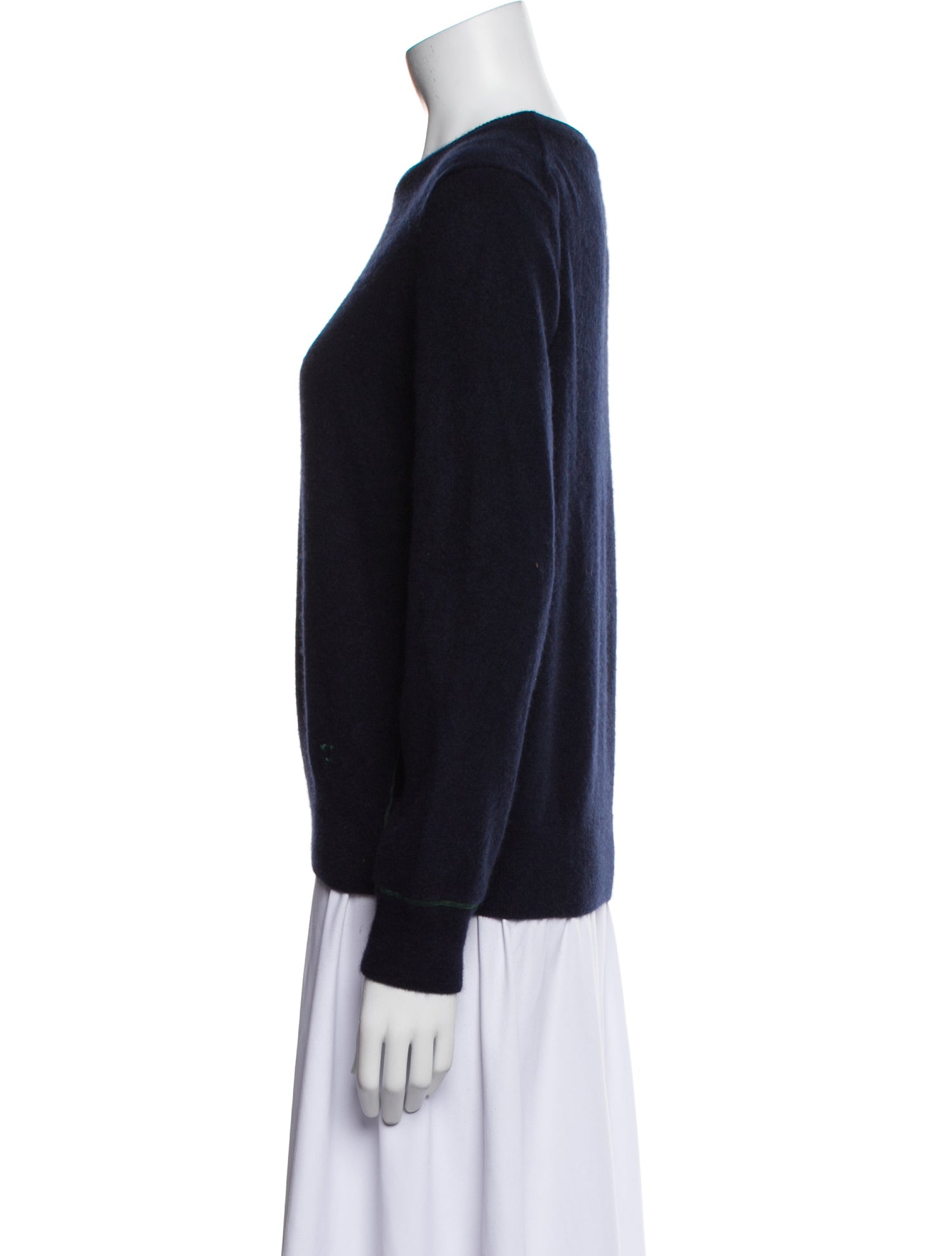 Tory Burch Cashmere Scoop Neck Sweater
