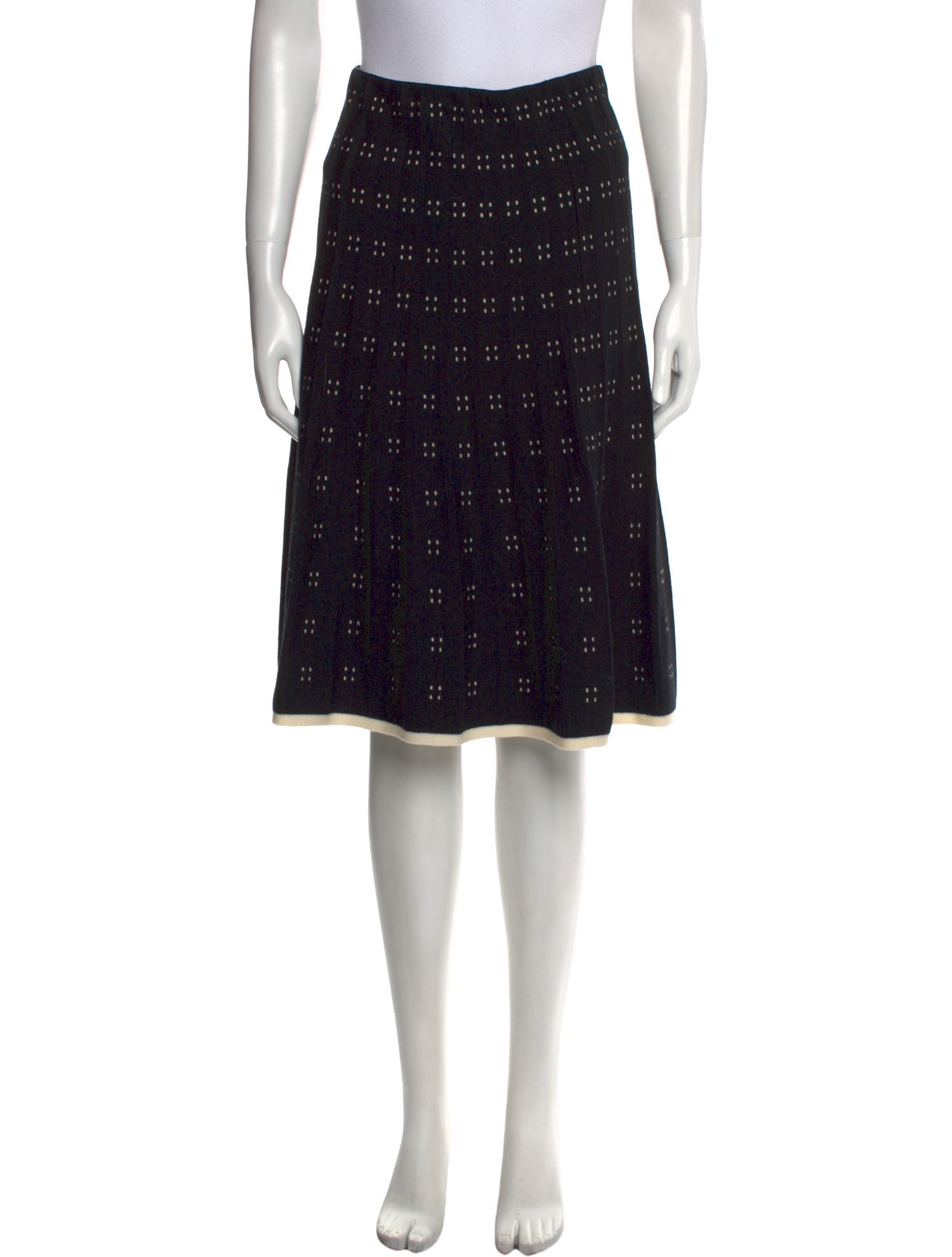 Tory Burch Merino Wool Knee-Length Skirt