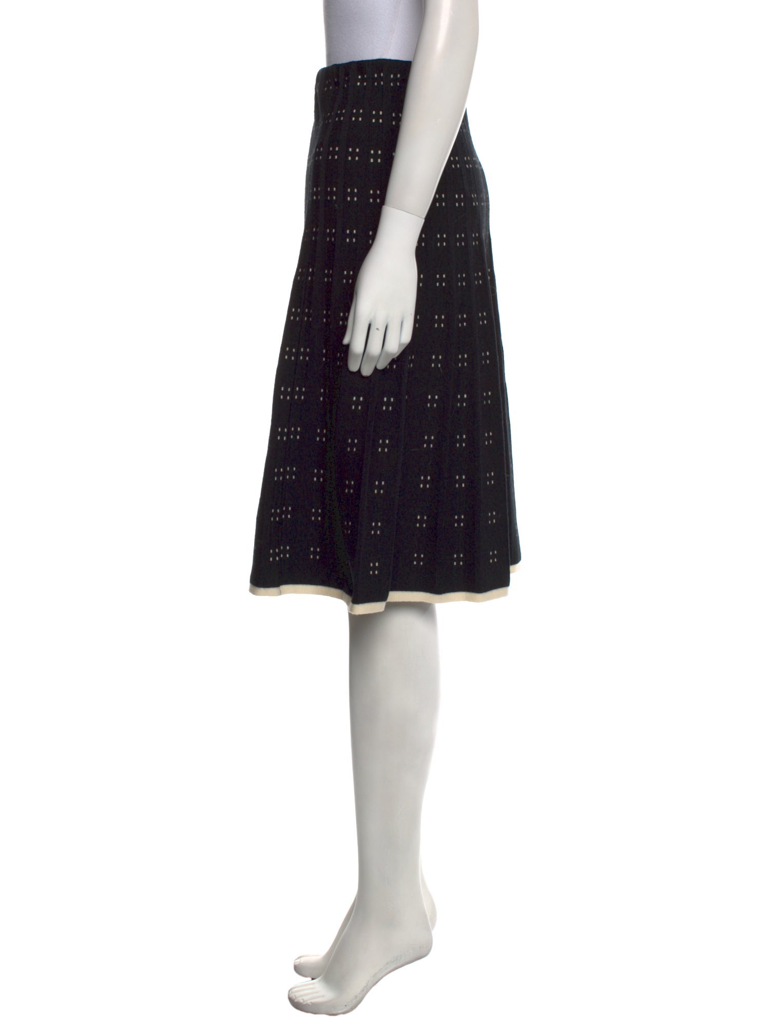 Tory Burch Merino Wool Knee-Length Skirt