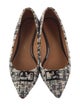 Tory Burch Tweed Printed Flats