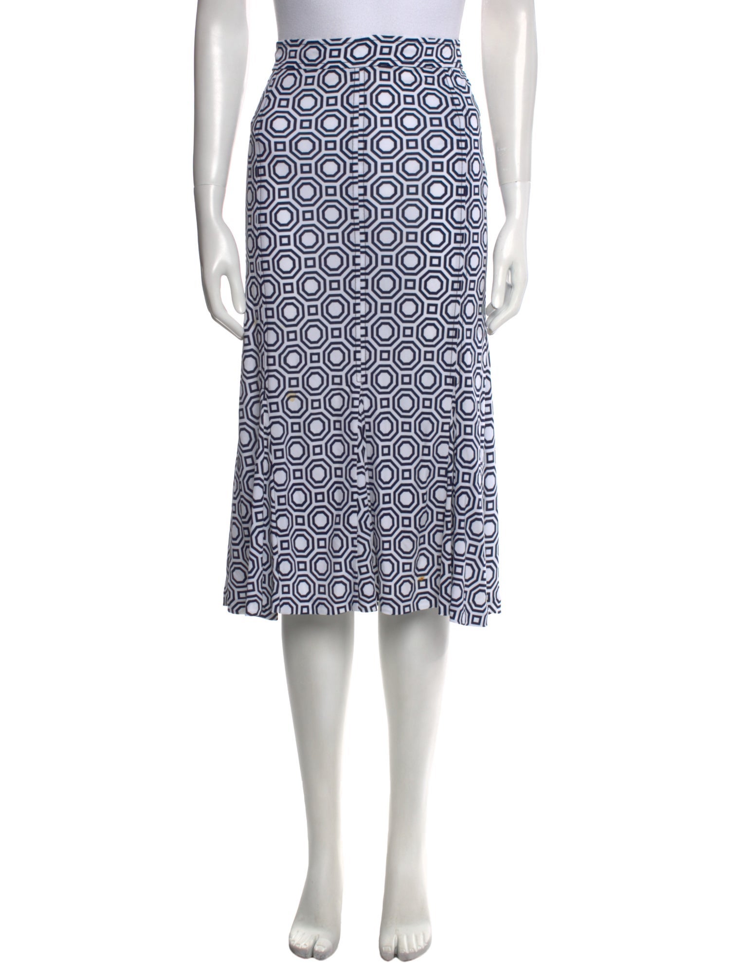 Tory Burch Printed Knee-Length Skirt