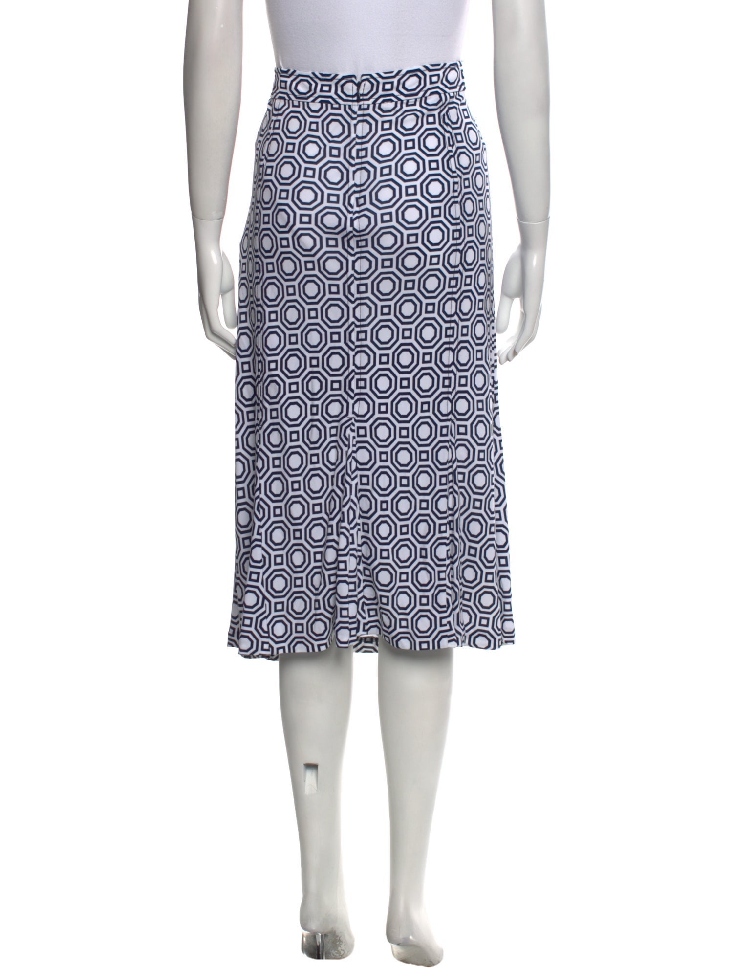 Tory Burch Printed Knee-Length Skirt