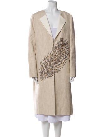 Tory Burch Linen Coat