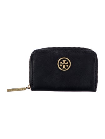 Tory Burch Signature Logo Leather Wallet