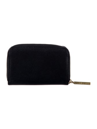 Tory Burch Signature Logo Leather Wallet