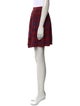 Tory Burch Plaid Print Mini Skirt