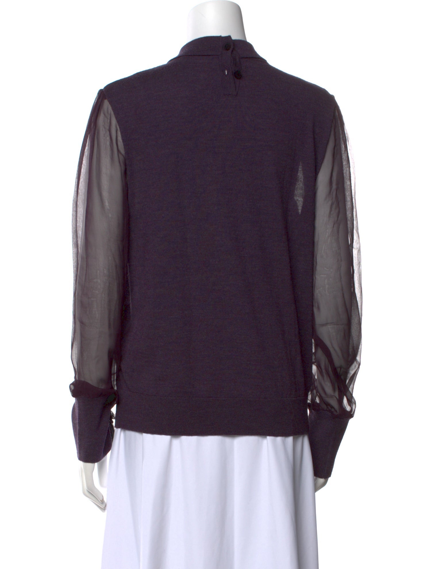 Tory Burch Merino Wool Crew Neck Sweater