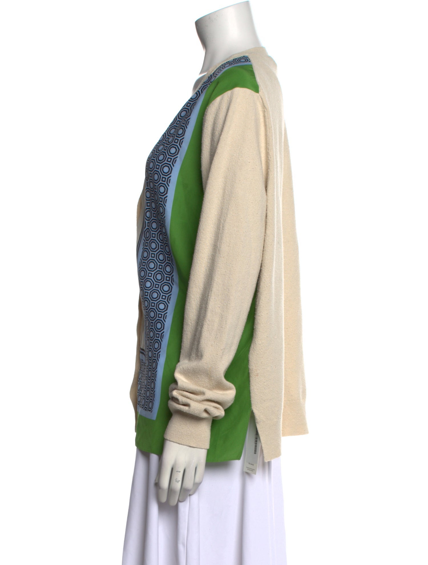 Tory Burch Silk Printed Sweater