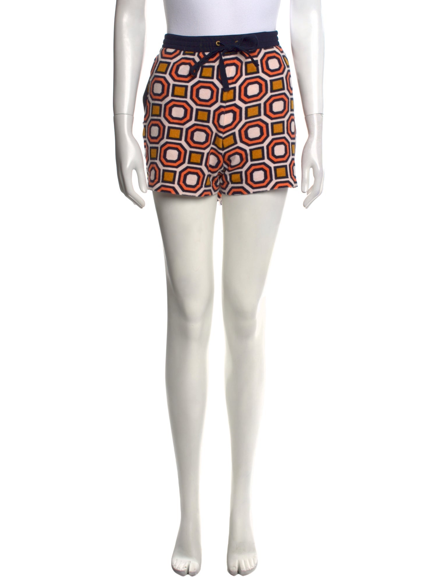 Tory Burch Printed Mini Shorts
