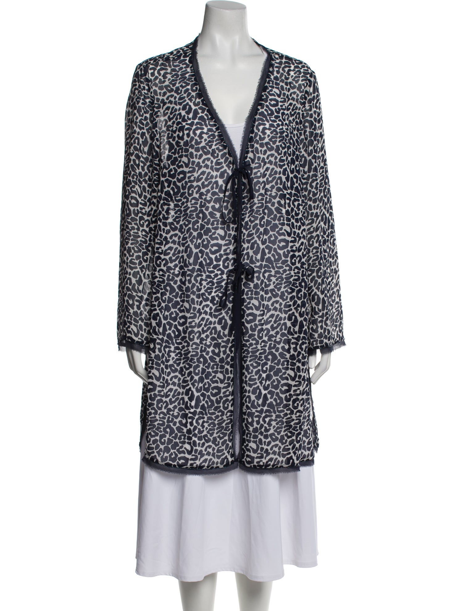 Tory Burch Silk Printed Robe