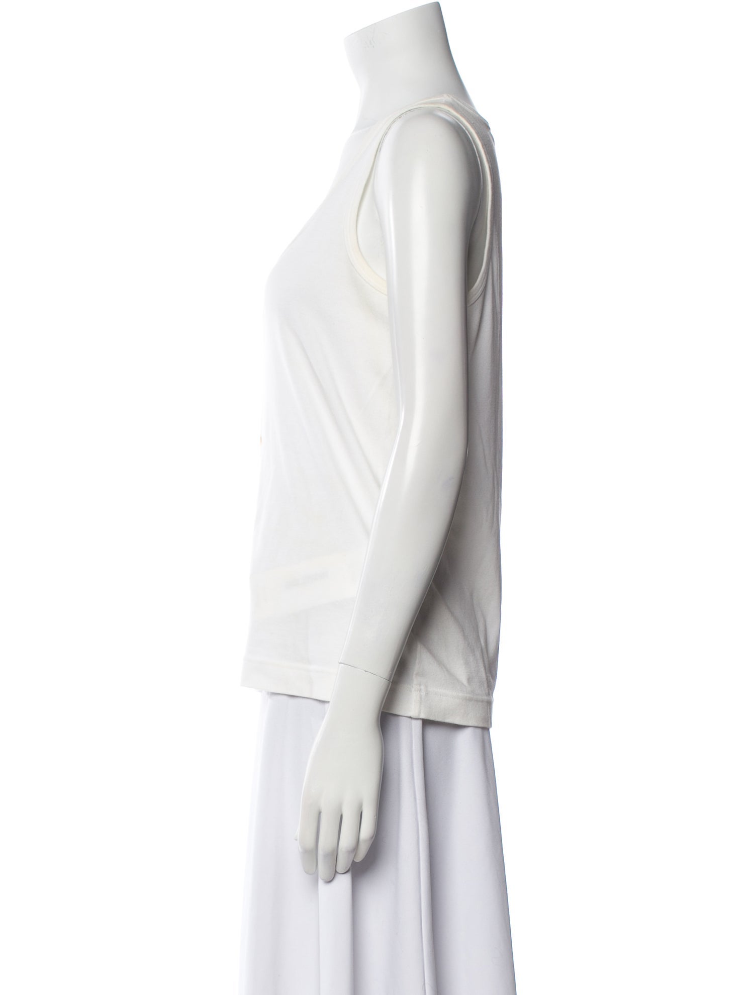 Tory Burch Graphic Print Scoop Neck Top