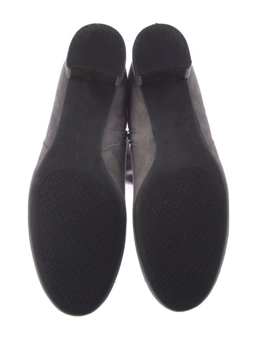 Tory Burch Suede Bow Accents Boots