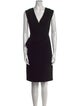 Tory Burch V-Neck Knee-Length Dress