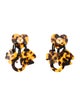 Tory Burch Resin Lucky Charm Drop Earrings