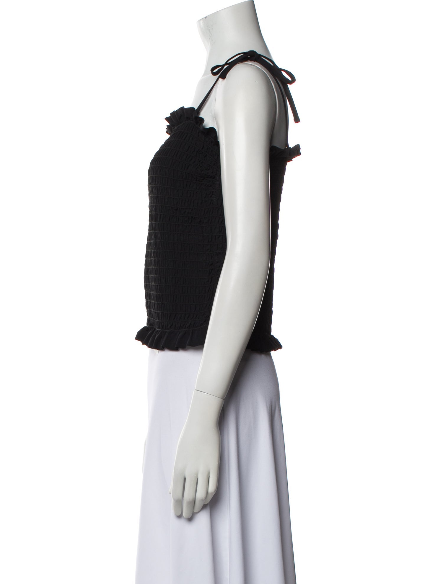 Tory Burch Nylon Square Neckline Crop Top