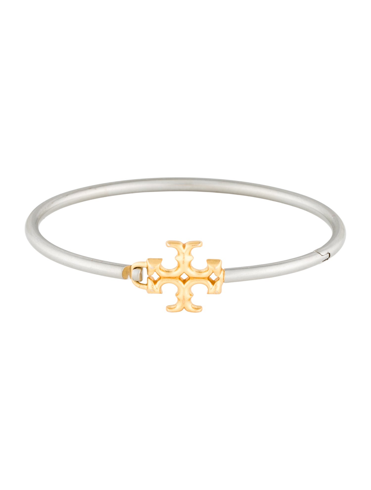 Tory Burch Eleanor Hinged Cuff Bracelet