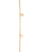 Tory Burch Logo Rosary Station Necklace