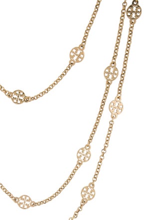 Tory Burch Logo Multi-Strand Necklace
