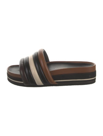 Tory Burch Leather Slides