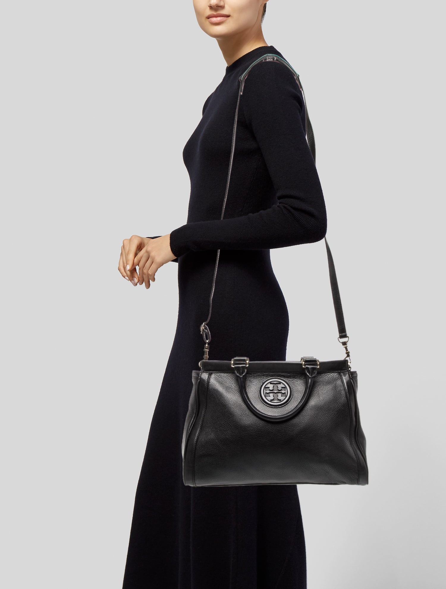 Tory Burch Leather Top Handle Bag