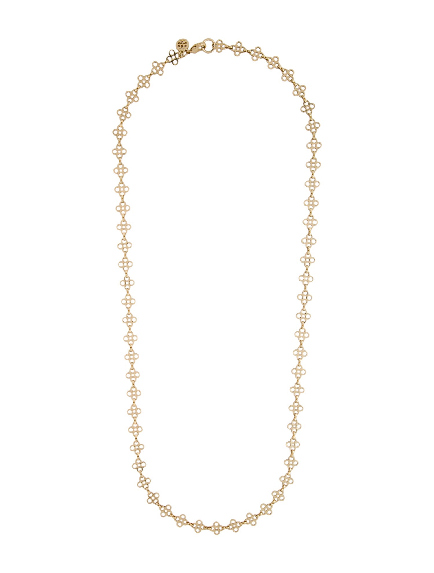 Tory Burch Clover Chain Necklace