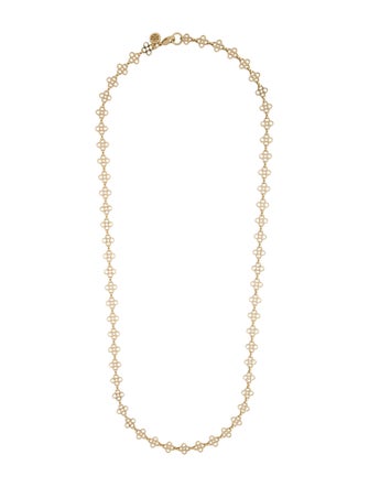 Tory Burch Clover Chain Necklace