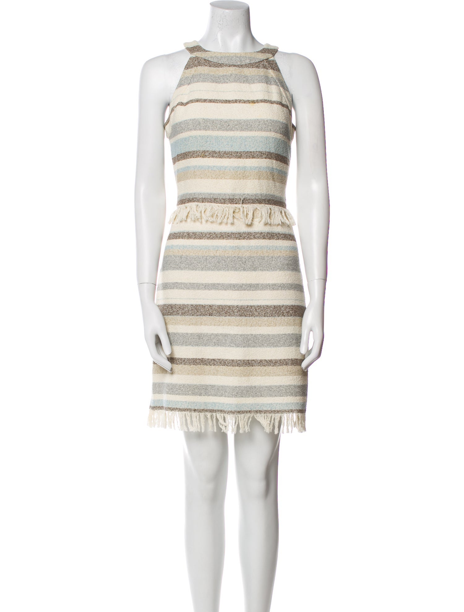 Tory Burch Striped Mini Dress