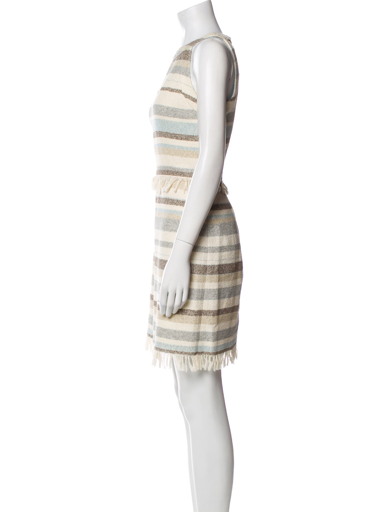 Tory Burch Striped Mini Dress