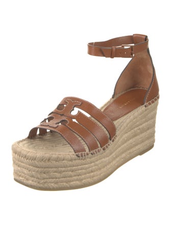 Tory Burch Leather Espadrilles
