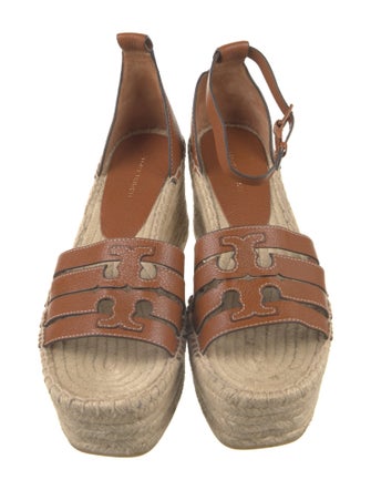 Tory Burch Leather Espadrilles