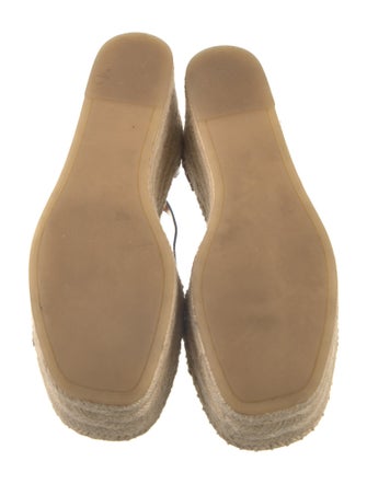Tory Burch Leather Espadrilles