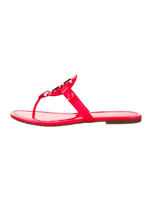 Tory Burch Patent Leather Flip Flops