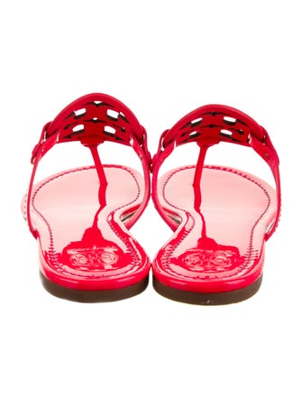 Tory Burch Patent Leather Flip Flops