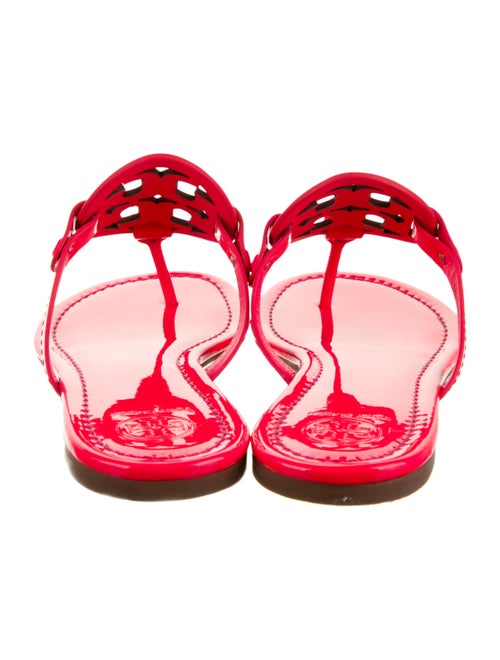 Tory Burch Patent Leather Flip Flops