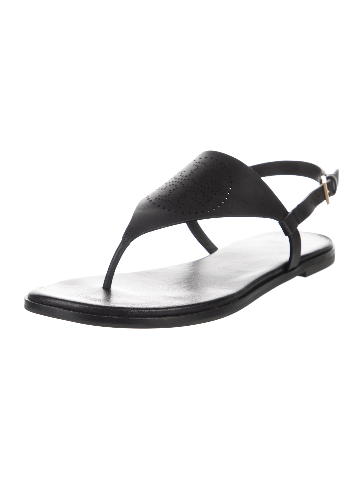 Tory Burch Leather Slingback Sandals