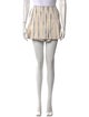 Tory Burch Striped Mini Shorts