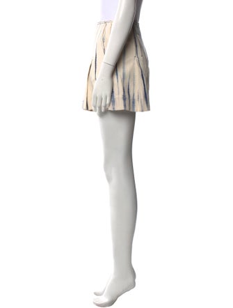 Tory Burch Striped Mini Shorts