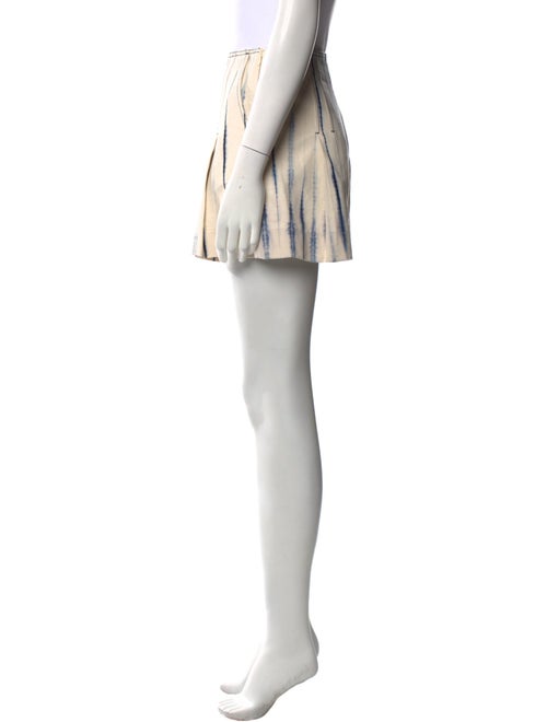 Tory Burch Striped Mini Shorts