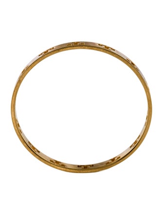 Tory Burch T-Pierced Logo Bangle Bracelet