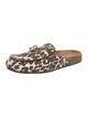 Tory Burch Canvas Printed Mules