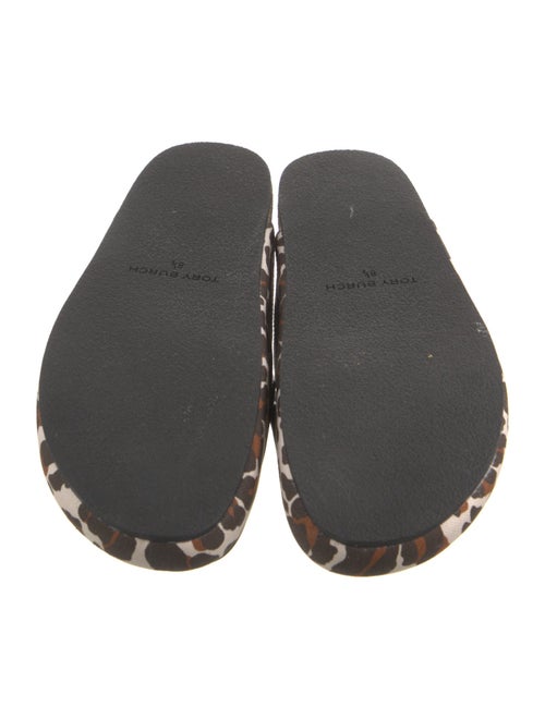 Tory Burch Canvas Printed Mules
