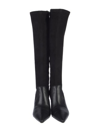 Tory Burch Suede Sock Boots