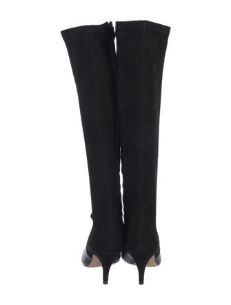 Tory Burch Suede Sock Boots